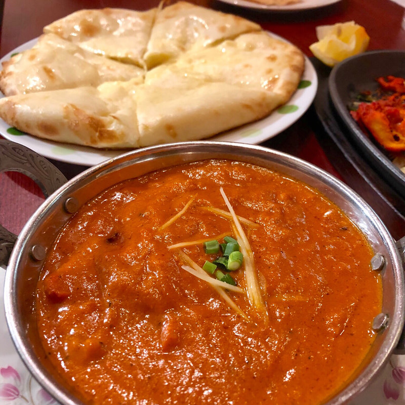 チキンティッカマサラ&チーズナン(ミラン中野店)