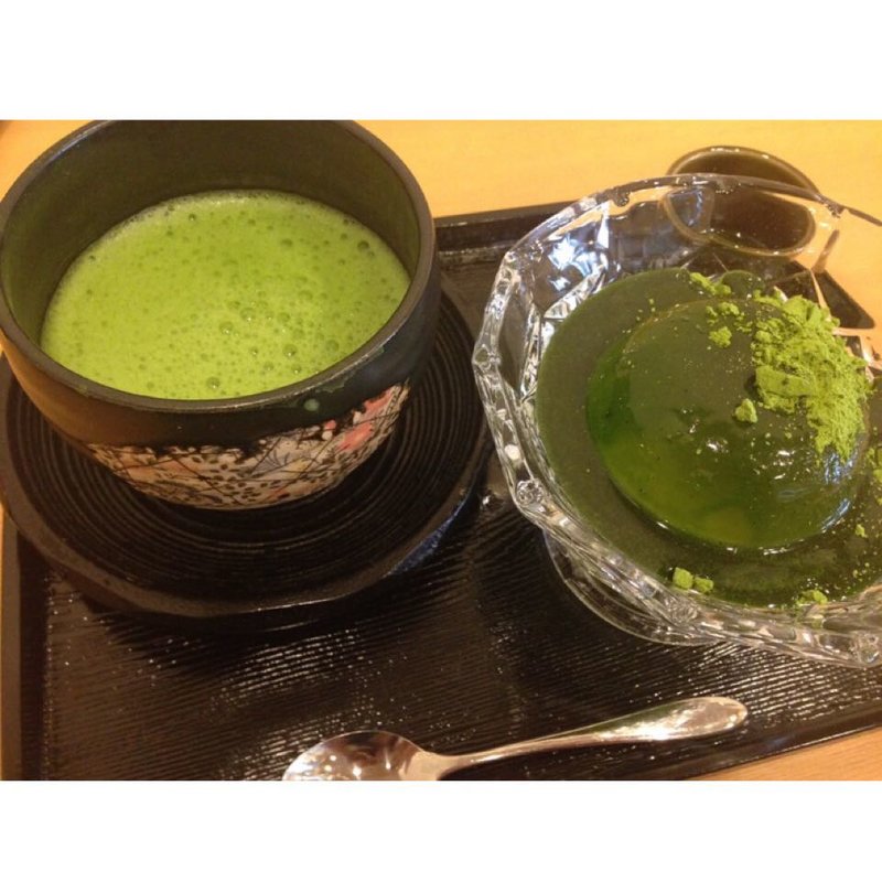 抹茶わらび餅セット(ふなわかふぇ 高田馬場店 （舟和）)