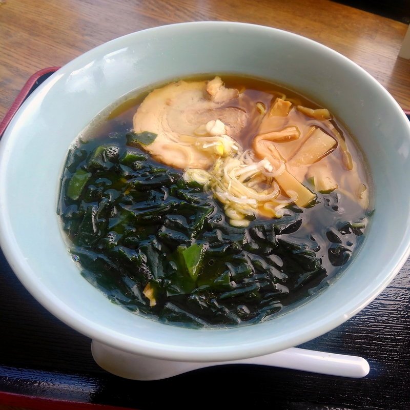 三陸産ワカメラーメン(レストラン フロール )