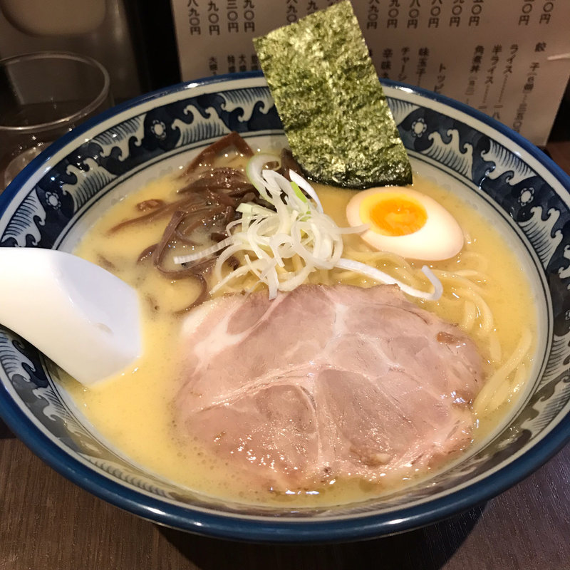 豚骨塩ラーメン(ラーメン豊樹 人形町店)