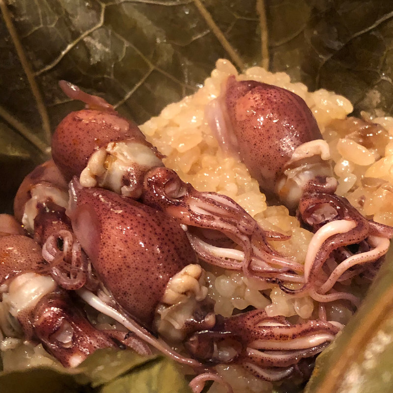 蛍烏賊の粽(野口太郎)