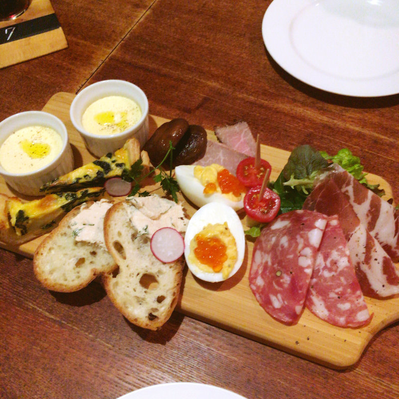 前菜盛り合わせ(Le Ronde Beause)