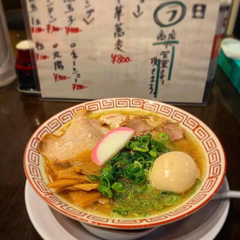 中華蕎麦(煮玉子)(THE 石原ラ軍団)