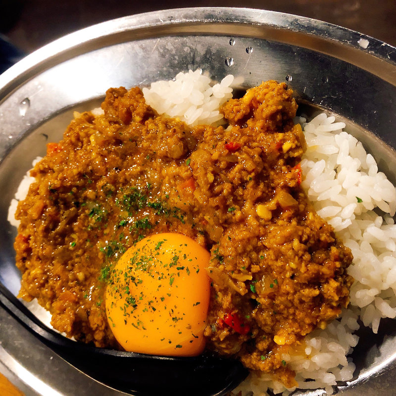 キーマカレー(立喰酒場 金獅子 西中島南方店)