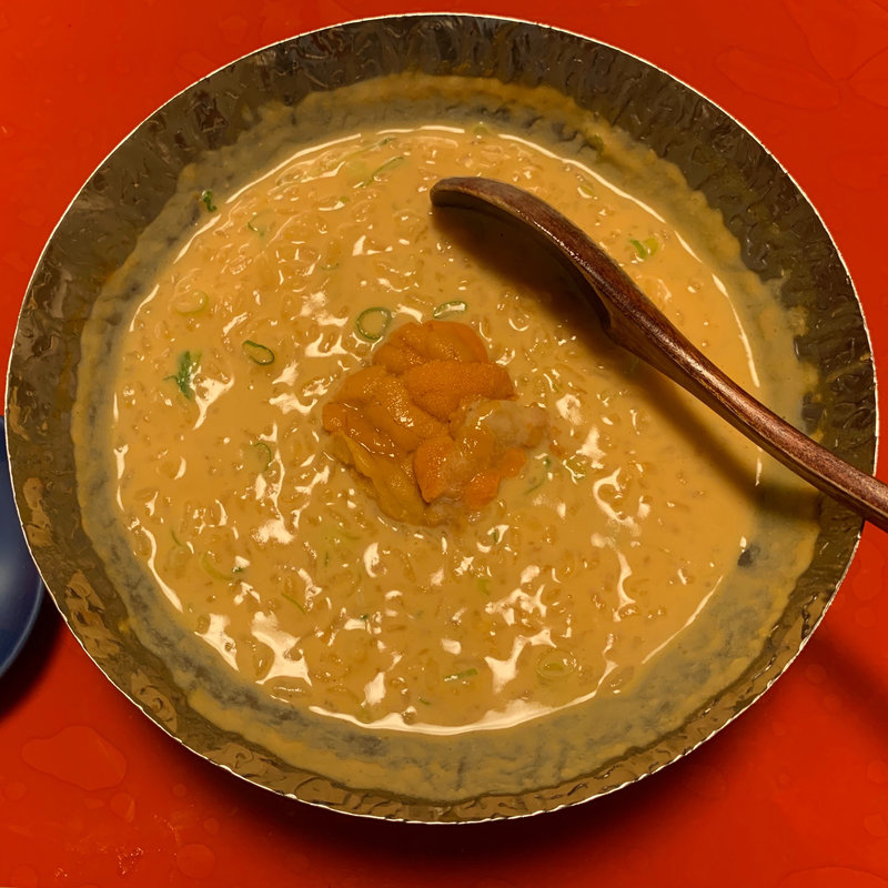 雲丹雑炊(明陽軒)