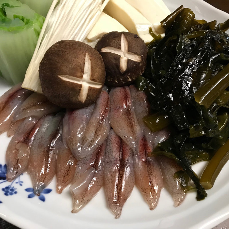 ホタルイカのしゃぶしゃぶ(よしみ )