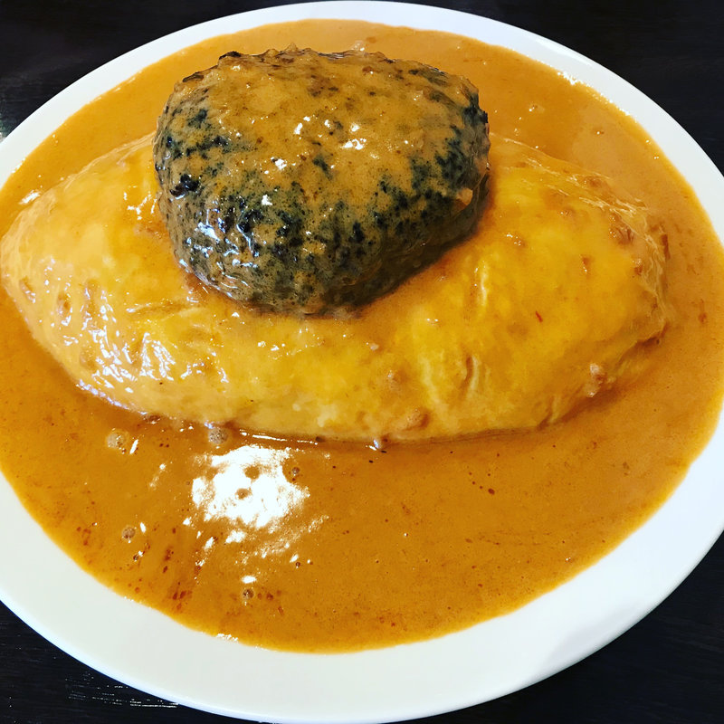 ハンバーグオムライス(ジャンジャンブル )