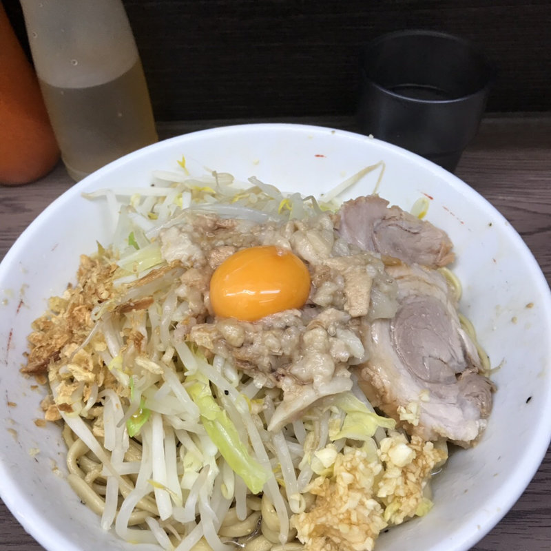 汁なし(ラーメン二郎 横浜関内店 （らーめんじろう）)