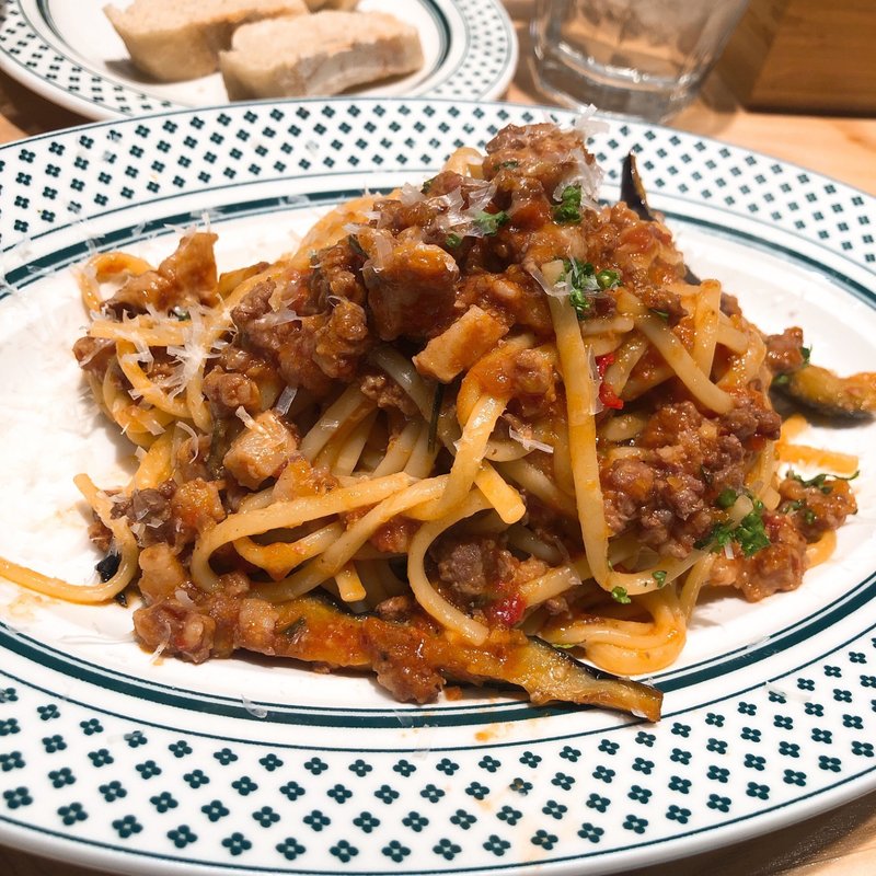 挽肉のミートソースパスタ(旧 桜バル (Renewal to Le Marais))