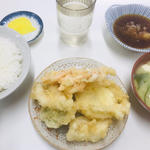 天ぷら定食（天ぷら5品）