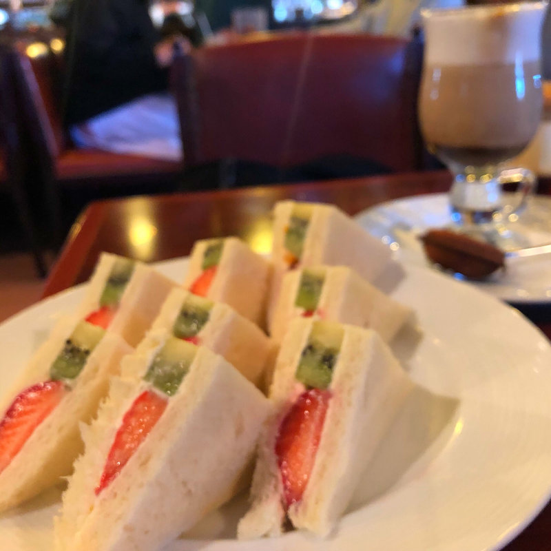 フルーツサンド(珈琲館 くすの樹 （コーヒーカン クスノキ）)