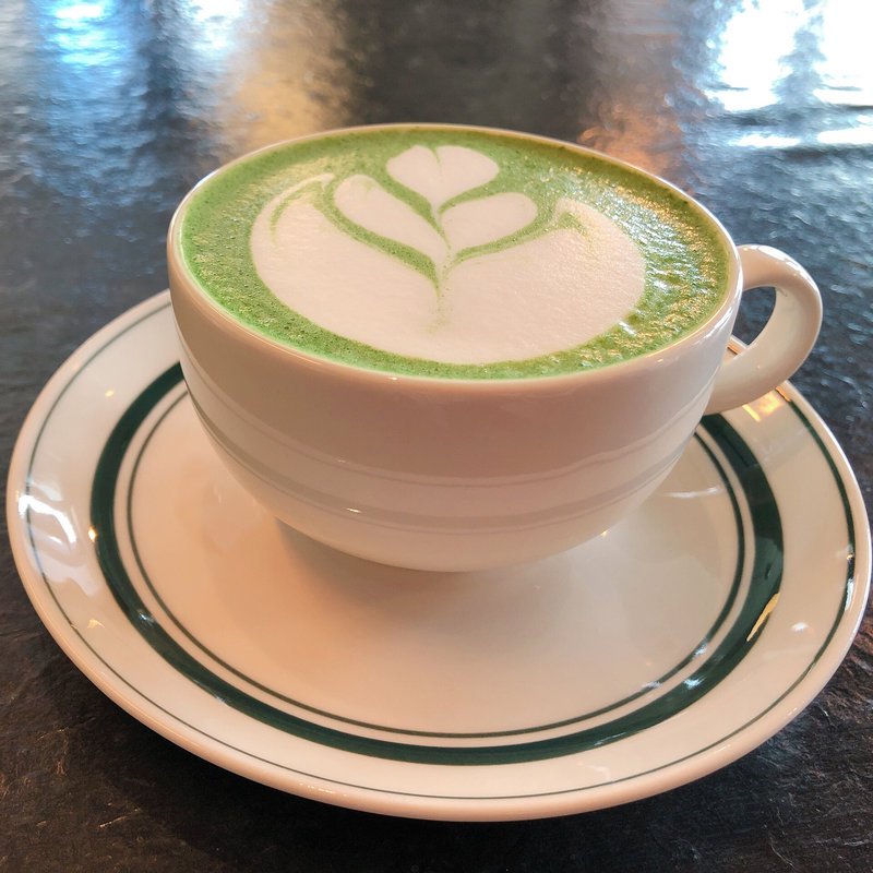 抹茶ラテ hot(Satén japanese tea)