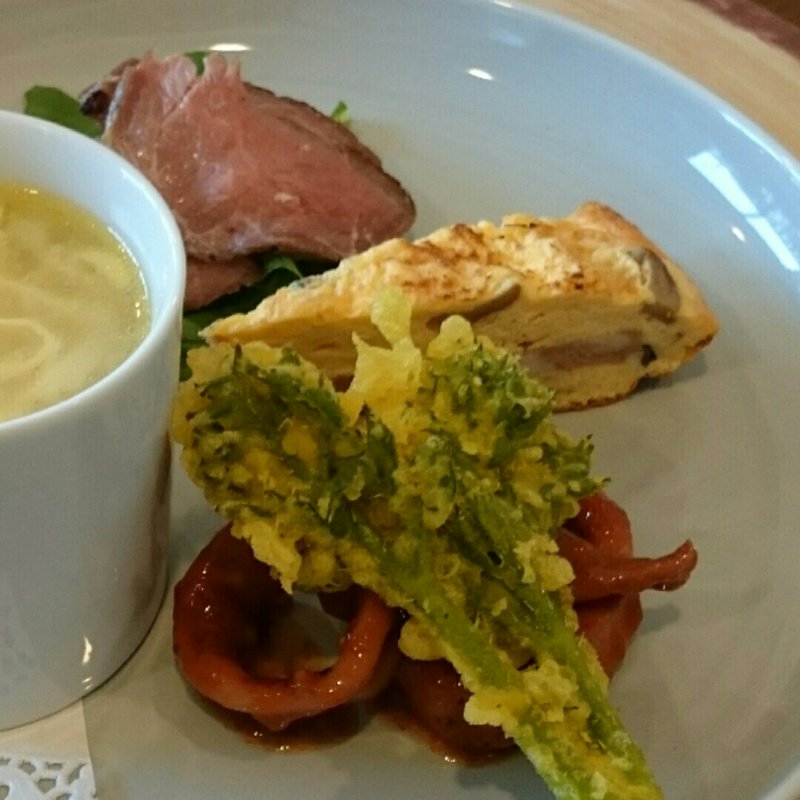 タラの芽のフリット(trattoria siva)