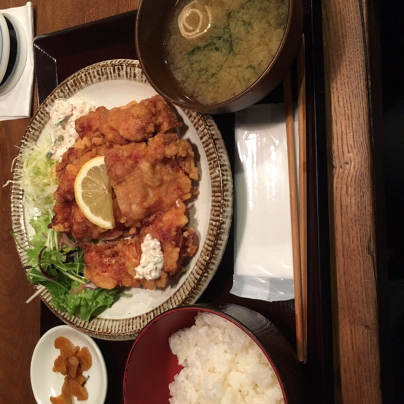 チキン南蛮定食(菊松食堂)