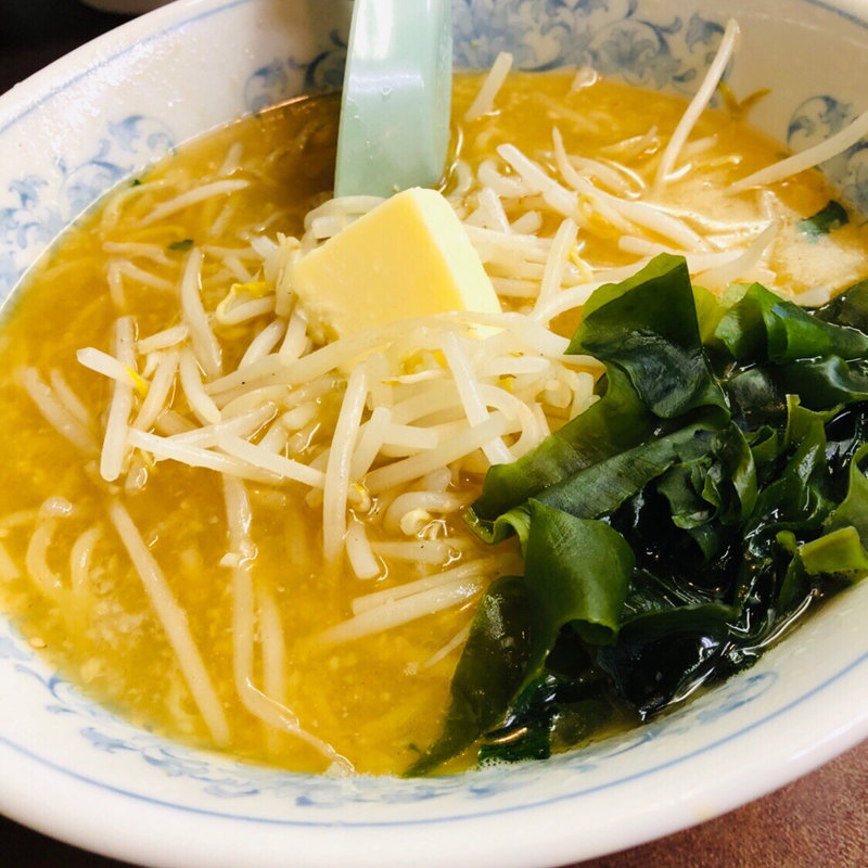塩バターラーメン(くるまやラーメン 君津坂田店)