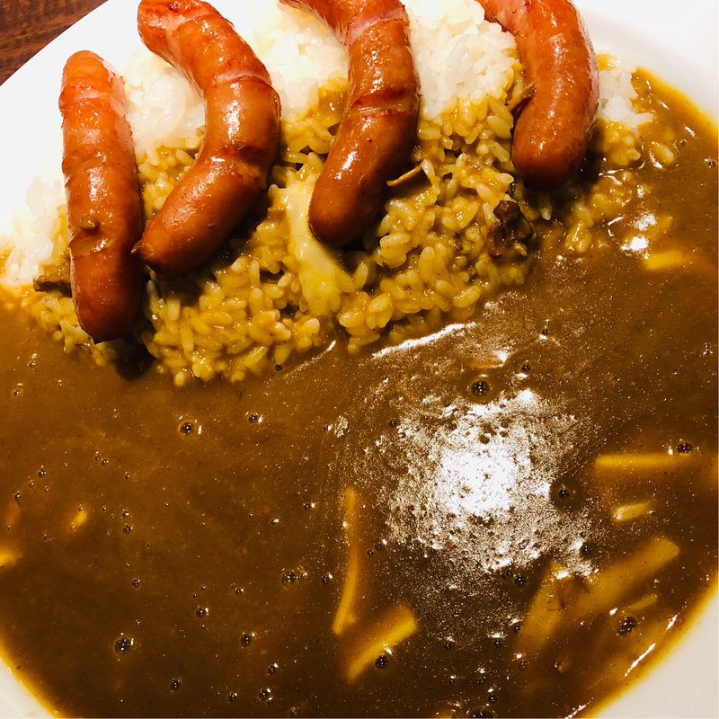 ソーセージカレー チーズトッピング(カレーハウスCoCo壱番屋 君津南子安店)