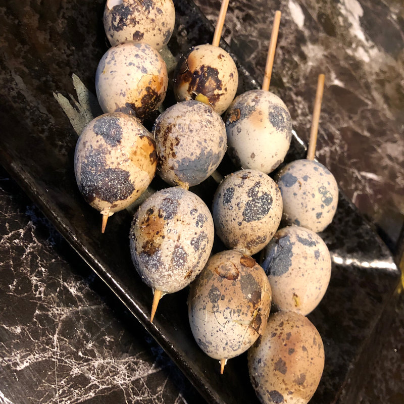 ウズラの卵(おらがのおでん 陽だまり)