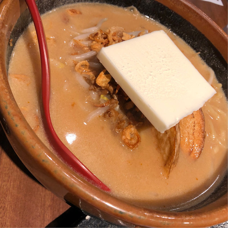 北海道味噌ラーメン(麺場 田所商店 木更津店)