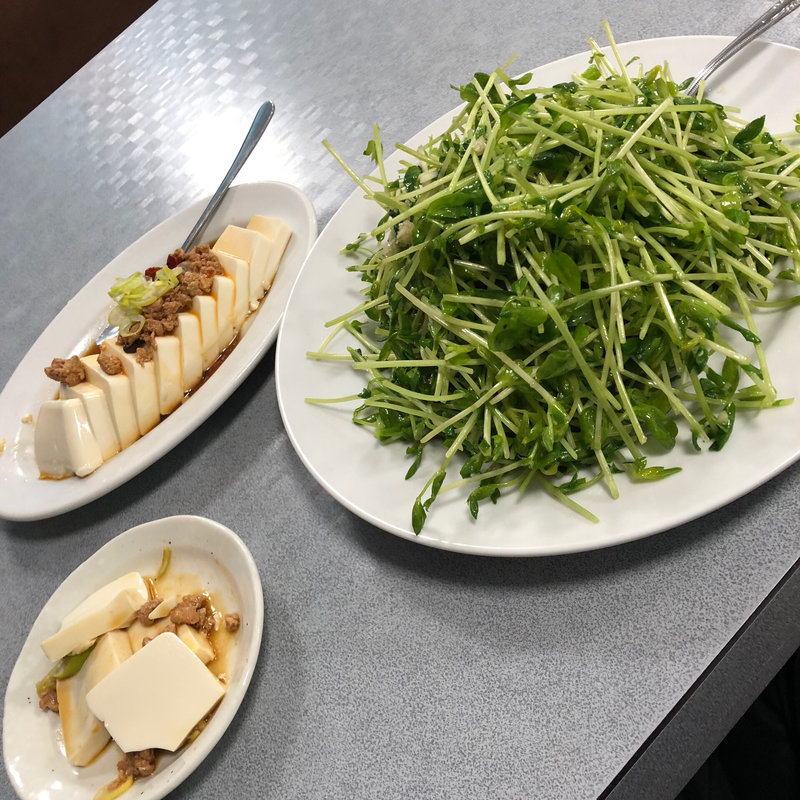 豆苗炒め(永旺)