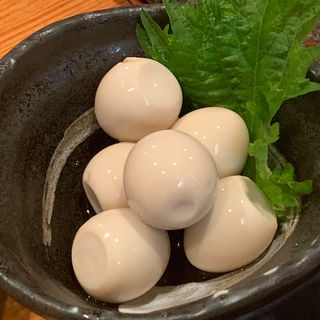 出汁うずら卵(闘鶏 本店 （しゃも）)