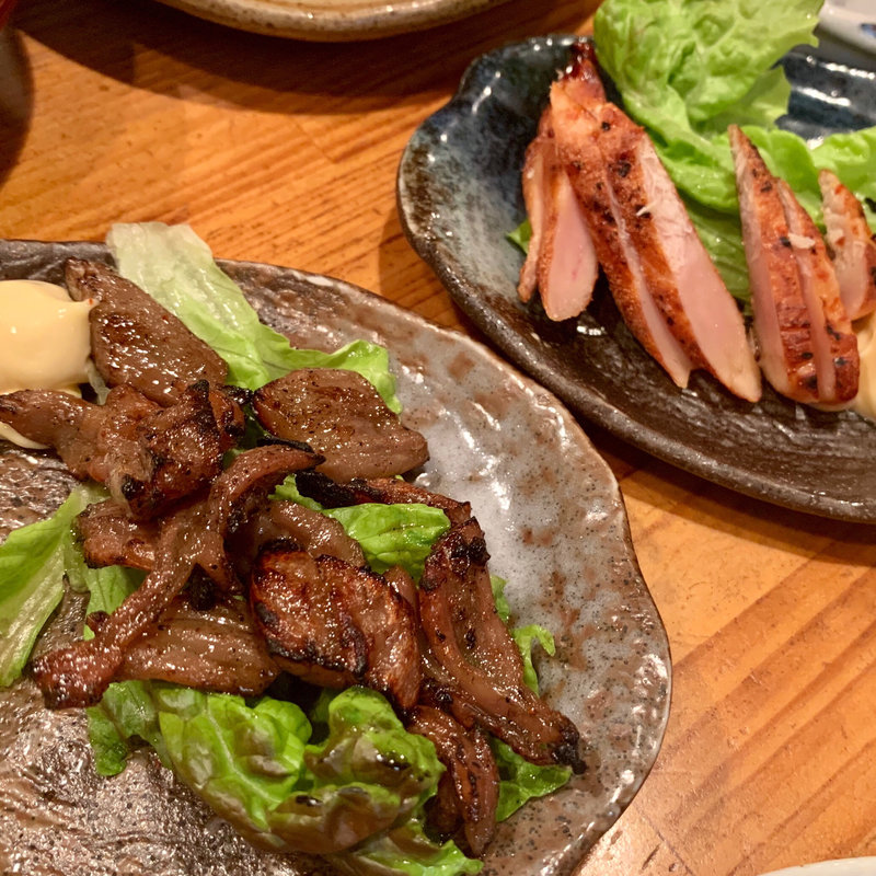 ネックジャーキー/笹身ジャーキー(闘鶏 本店 （しゃも）)