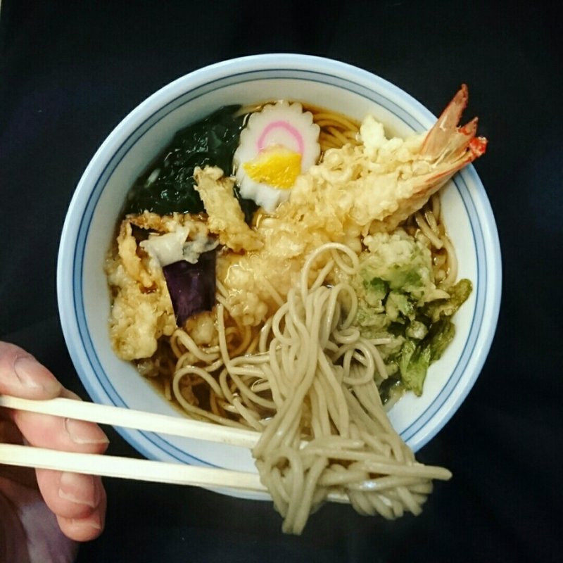 天ぷらそば(青戸庵)