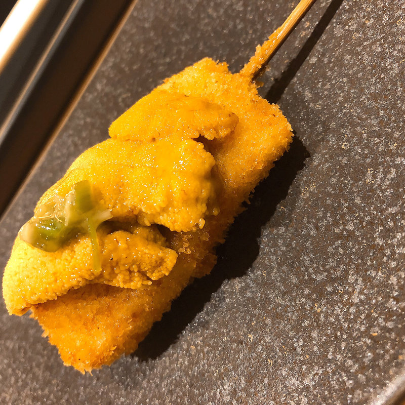 イカのうにのせ(串幸 )