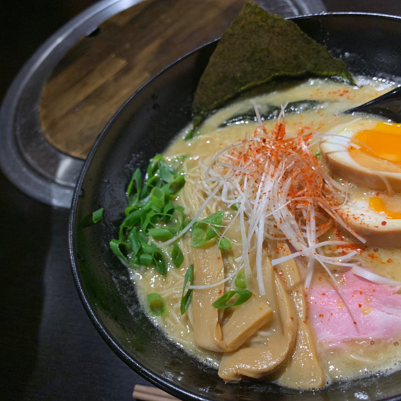 鶏白湯ラーメン(麺酒屋 からから)
