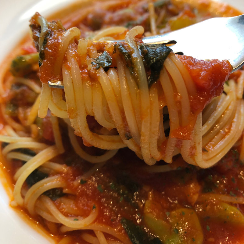 お野菜のトマトソース  (和洋旬彩 月陽 HIRAKATA （【旧店名】新和菜ダイニング TSUKIHI）)