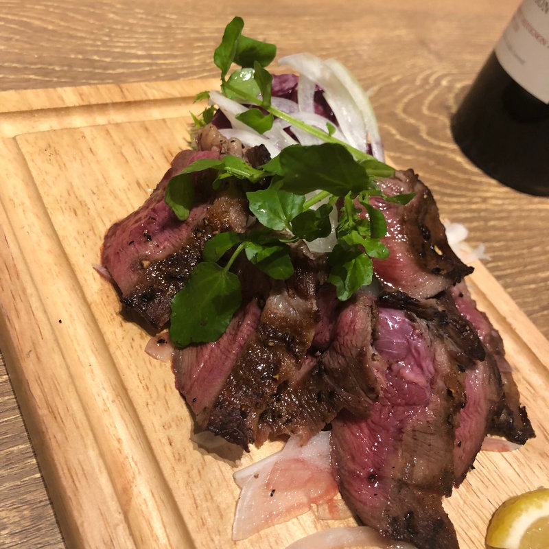 サーロイン ステーキ(神田の肉バル ランプキャップ 赤羽店)