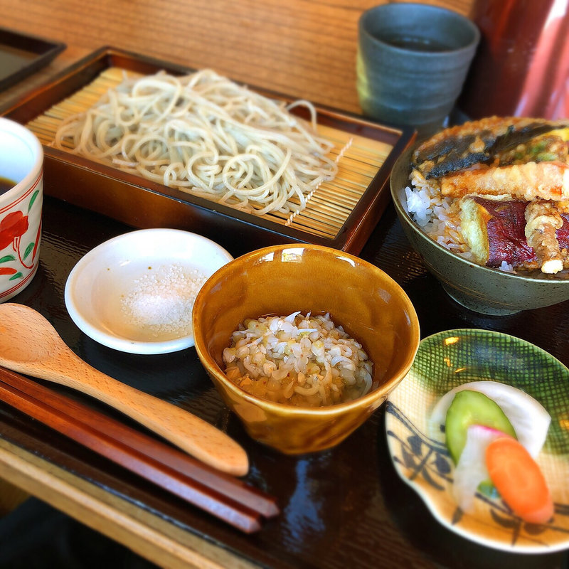 昼のたがたセット(在来蕎麦 たがた)
