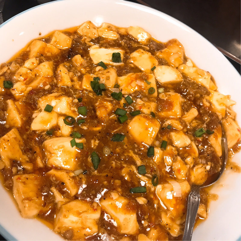 麻婆豆腐(東僑飯店)