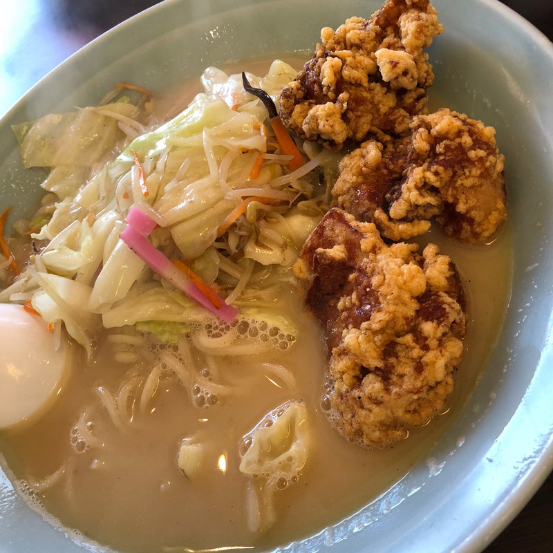 唐揚げちゃんぽん(おおむら亭 境川店)