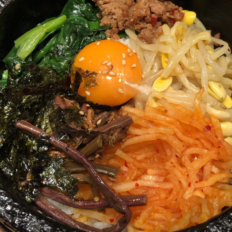 石焼ビビンパ(韓美膳DELI マークイズみなとみらい店)