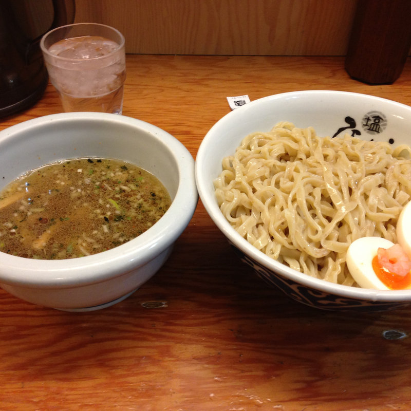 塩つけ麺大盛、ひるがお盛り(ひるがお 東京駅店 )