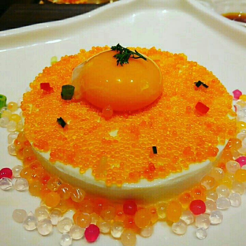 北斗の宝石箱豆腐(すき焼き串焼 北斗 GEMSなんば店)