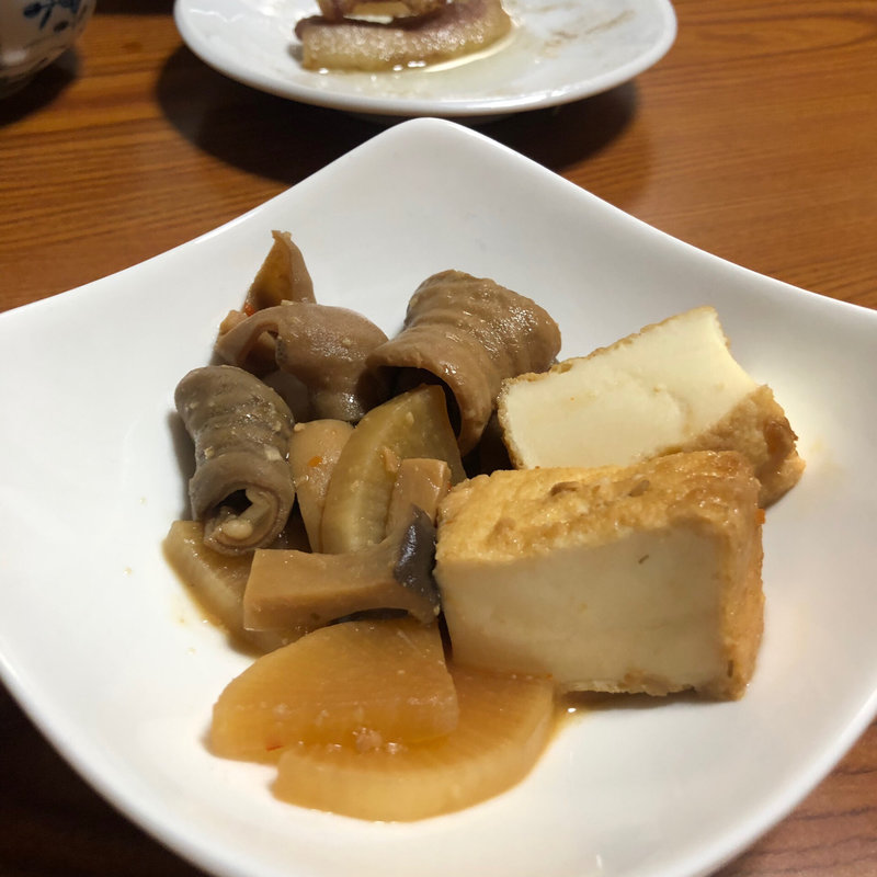 モツ煮(ジビエ料理アンザイ)
