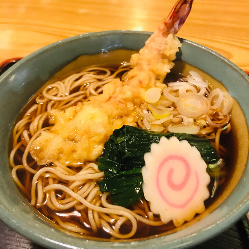 天ぷらそば(蕎麦 多奈可家)