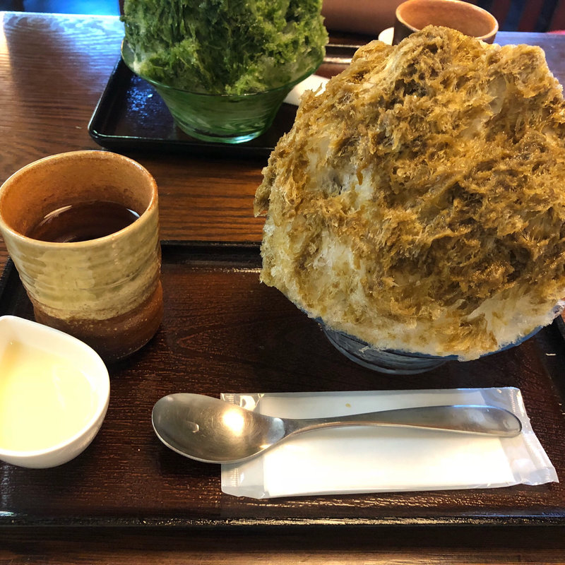 宇治金時ミルク(日の出園)