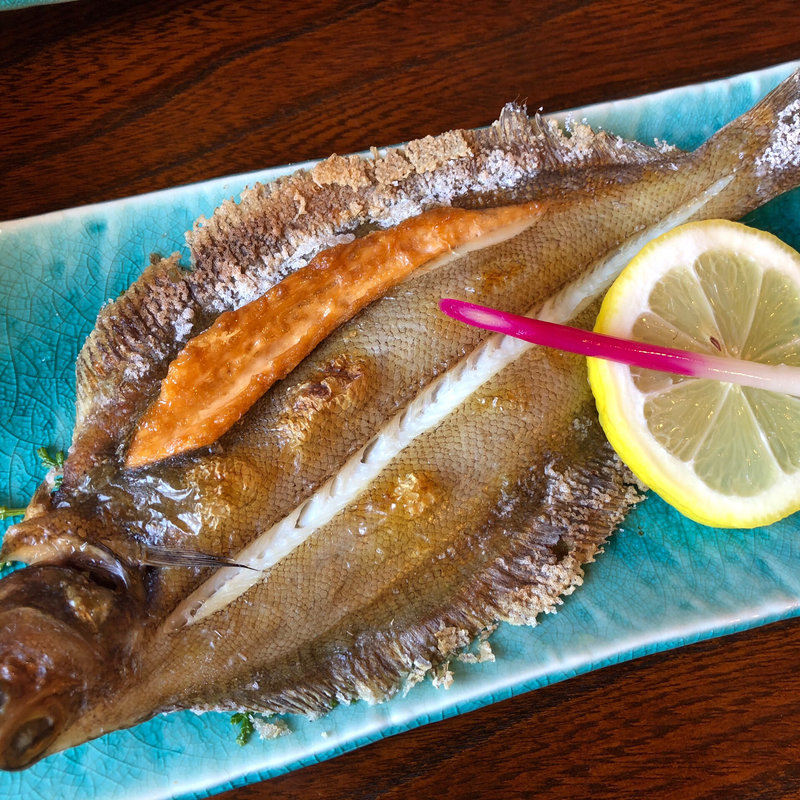柳カレイ焼き(地魚料理 なぶら )