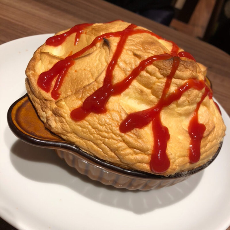 スフレオムライス(高倉町珈琲 大井町店)