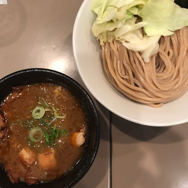 海老肉つけ麺(つけ麺 五ノ神製作所 新宿店)