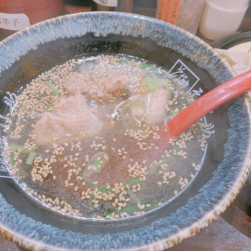 塩とりそば(そば助)