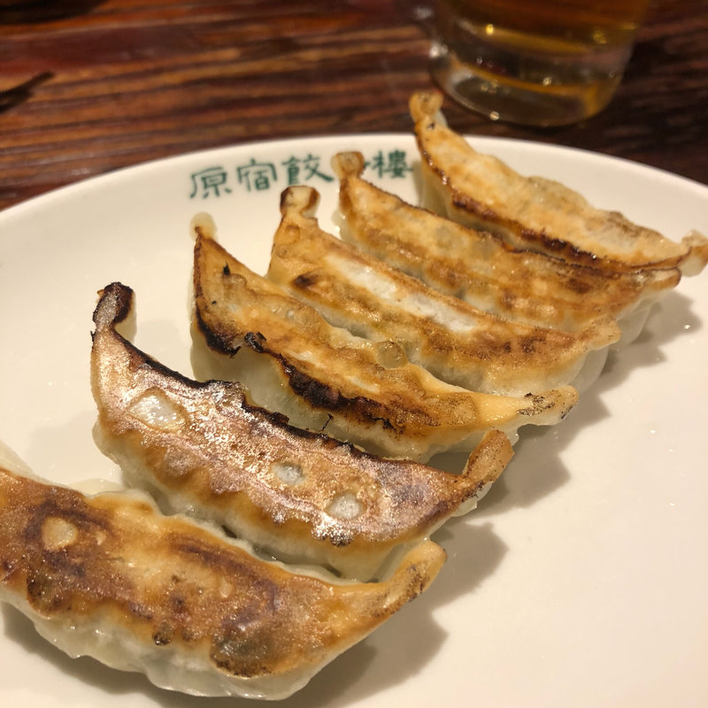 焼き餃子ニラニンニクあり(原宿餃子樓～ハノイの風～)