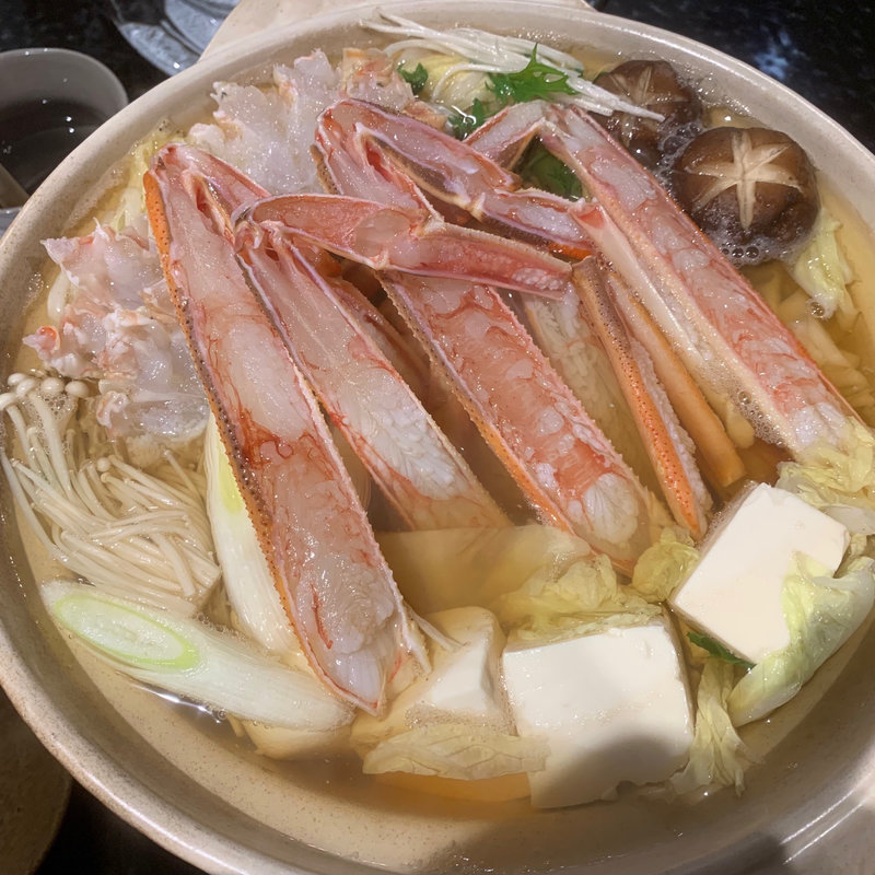 蟹鍋(すしの助 肥後橋店)