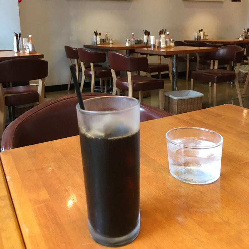 アイスコーヒー(金星パスタ 南船場本店)