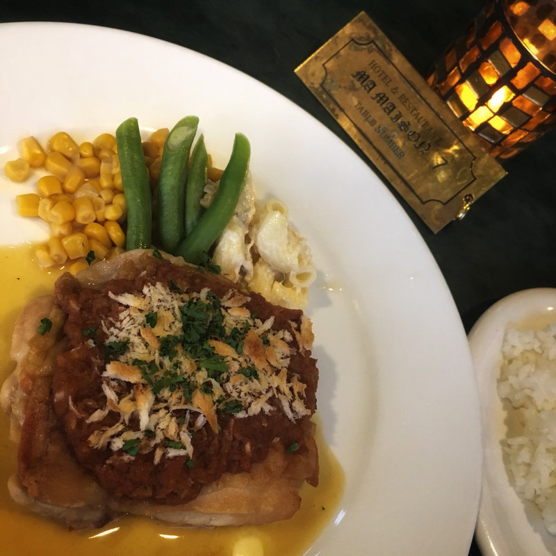 チキンソテー小悪魔風レモンバターソース(マ・メゾン 鶴川)