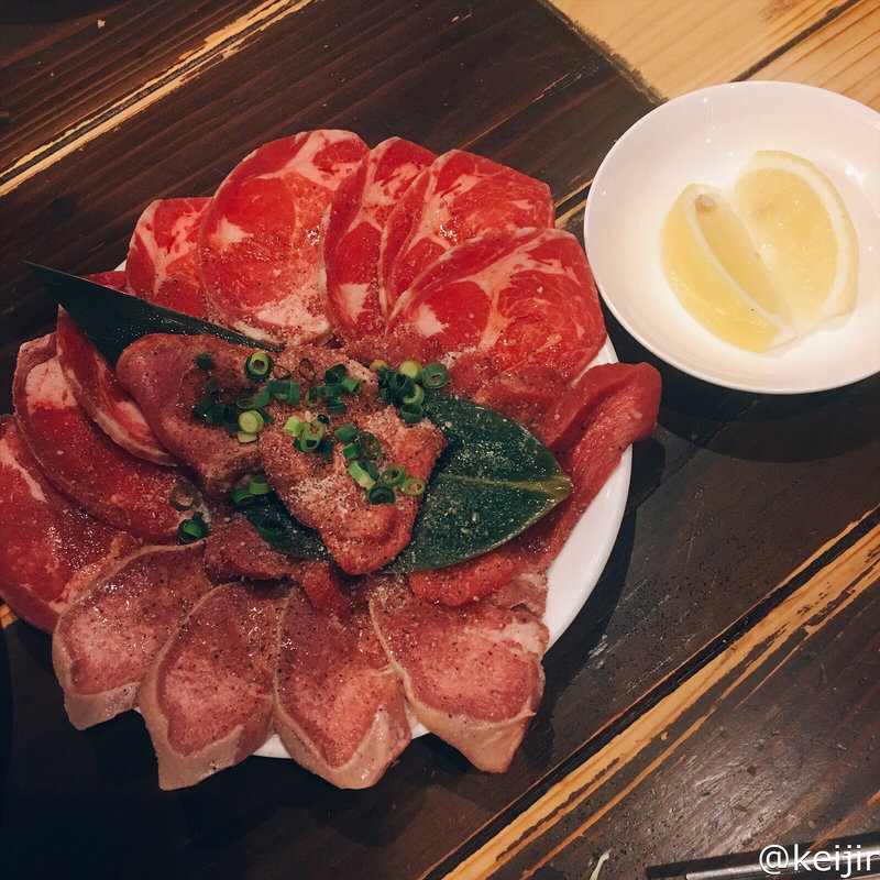 牛タン盛り2人前(大森ホルモン まるみち)