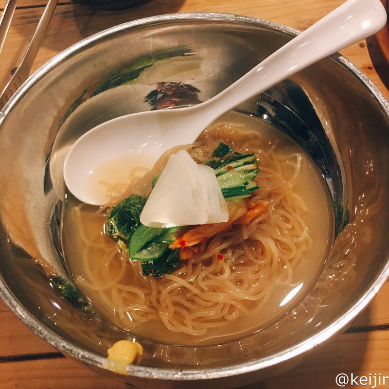 まるみち冷麺 ハーフ(大森ホルモン まるみち)