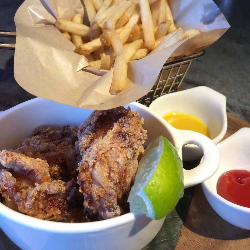 モチコチキン&フレンチフライ(コナズ珈琲ふじみ野)